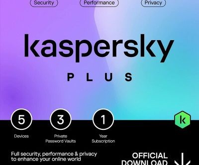 SW ANTIVIRUS KASPERSKY PLUS 5 PCS