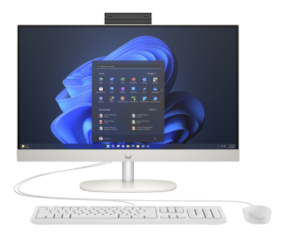 PC HP  AIO 240 23.8" I5-1335 FHD 8GB 512 SSD W11P BRANCO