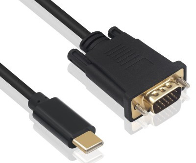 CABO CONVERSOR EWENT USB-C PARA VGA 1.8MT