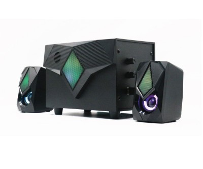 COLUNAS EWENT RGB GAMING 2.1 11W USB